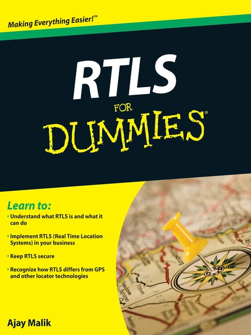Détails du titre pour RTLS For Dummies par Ajay Malik - Disponible